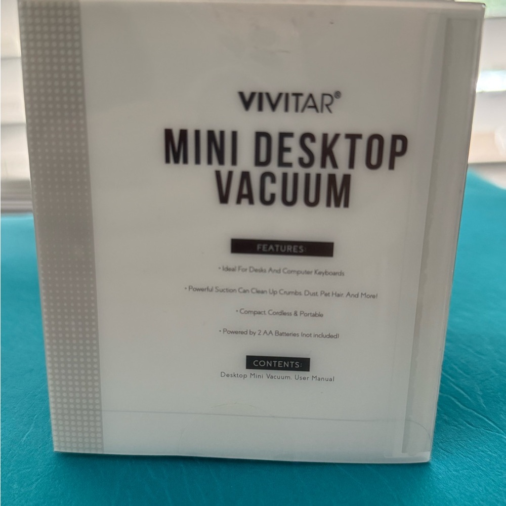Mini Desktop Vacuum Cleaner - Gray - Picture 3 of 5